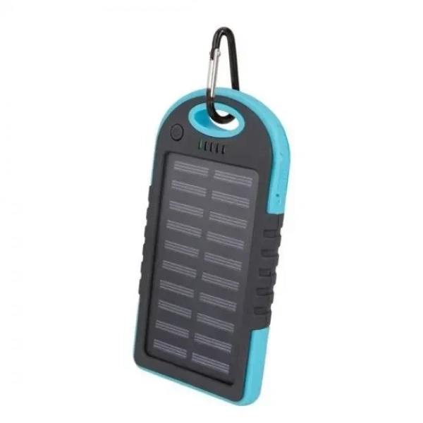 Setty solar power bank 5000 mAh blue