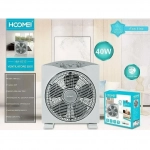 Hoomei HM-8212 Ανεμιστήρας Box Fan 40W Διαμέτρου 30cm