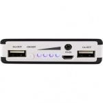 Power bank με ηλιακό φορτιστή και φακός 20 Led Solar 20000mAh Μπλε Eboot ES20000
