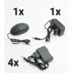 Σετ καταγραφής και εποπτείας με 4 κάμερες 4K CCTV Camera Kit Andowl Q-S4PRO