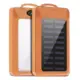 Ηλιακό Power Bank Με Πυξίδα 10000mAh Καφέ