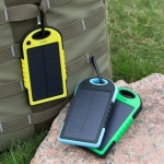 Setty solar power bank 5000 mAh blue