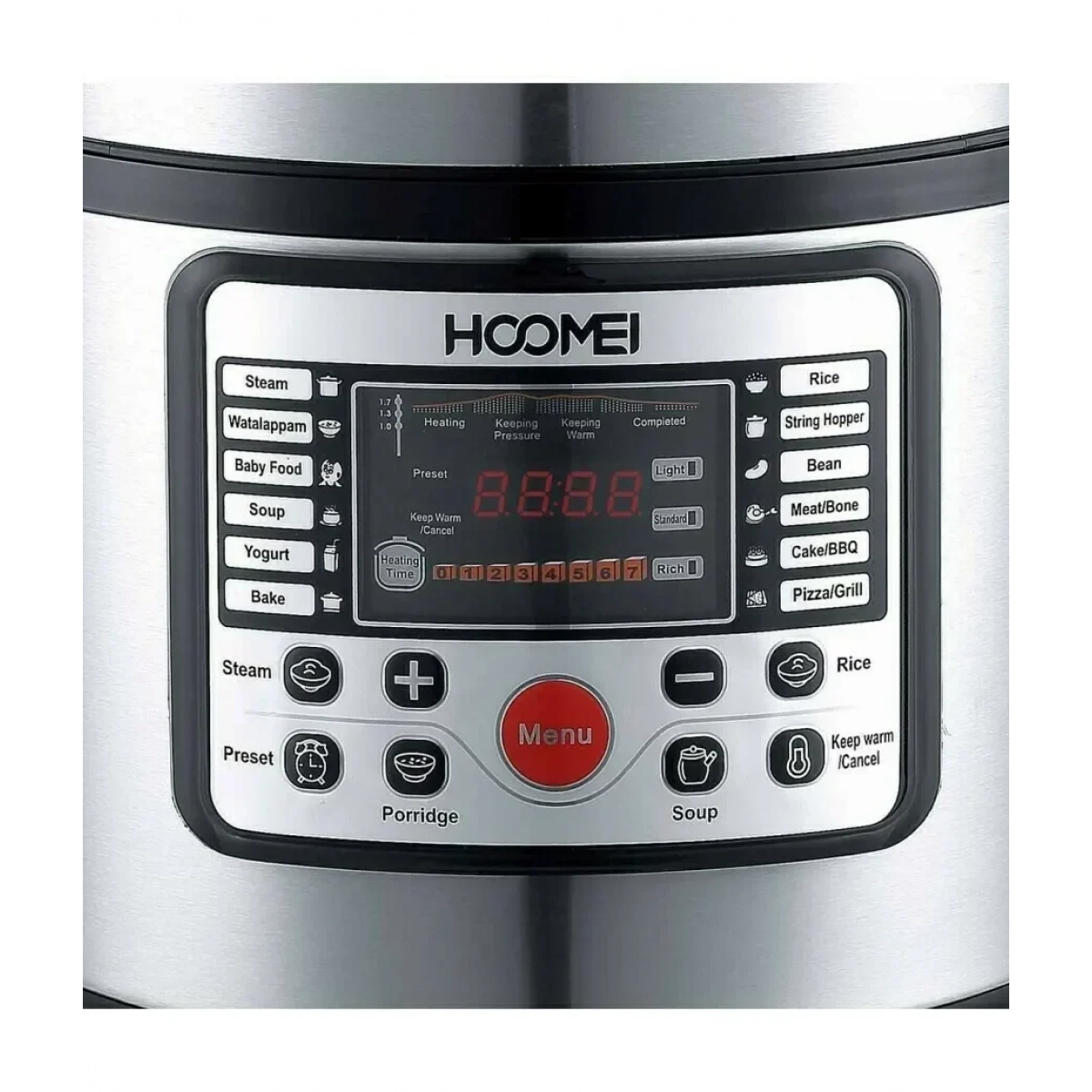 Πολυμάγειρας 5L 900W Hoomei HM-5322 Inox - Image 3