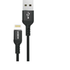 Moxom Braided USB to Lightning Cable Μαύρο 4m (MX-CB44)