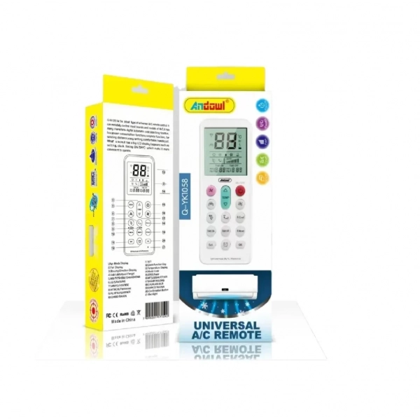 Andowl Q-YK1058 Universal Τηλεχειριστήριο για Κλιματιστικό