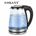 Βραστήρας Sokany SK-1045 2lt 1500W Μαύρος
