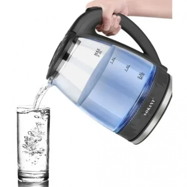 Βραστήρας Sokany SK-1045 2lt 1500W Μαύρος