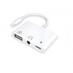 3 In 1 Adapter For Lightning To Audio +USB 3.0/2.0 OTG