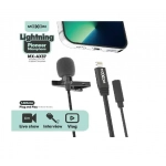 MOXOM MX-AX37 Lightning Pioneer Microphone PLUG and Play 1,5 Meter (HD Sound Recording)