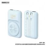 Remax RPP-281 Power Bank 10000mAh 22.5W με Θύρα USB-C Power Delivery Μπλε