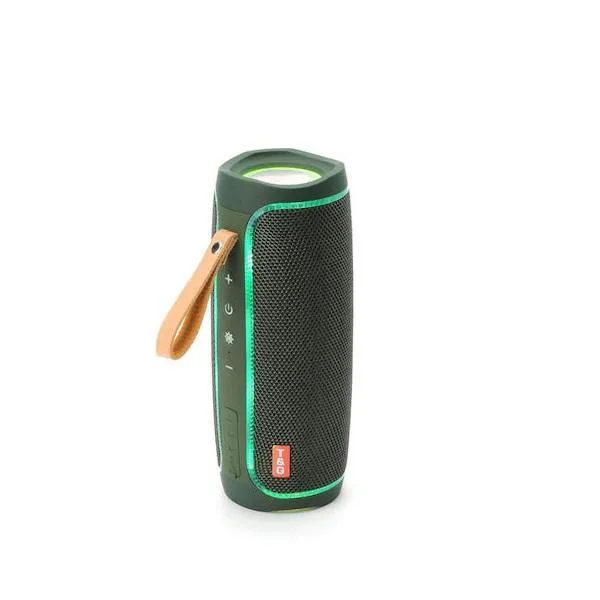 T&Amp;G Tg287 Ηχείο Bluetooth 5W Με Ραδιόφωνο Και Διάρκεια Μπαταρίας Έως 4 Ώρες Dark Green