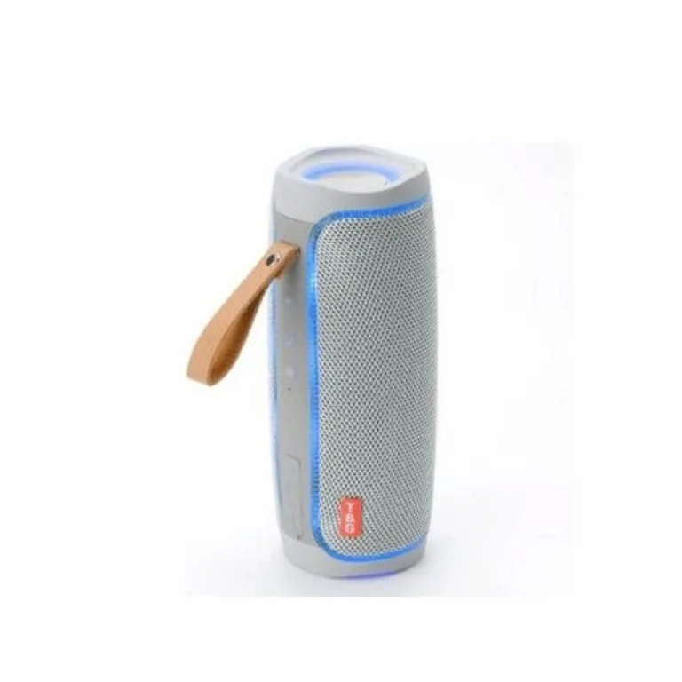 T&G TG287 Ηχείο Bluetooth 5W με Ραδιόφωνο και διάρκεια μπαταρίας έως 4 ώρες Γκρι