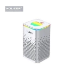 Koleer S818 Ηχείο Bluetooth 10W με Ραδιόφωνο και 6 ώρες Λειτουργίας White