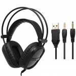 Gaming Ακουστικά 3,5 mm με LED E-Sport Headphones με Μικρόφωνο - LED RGB The Engineer c