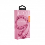 Moxom MX-EP15 Earbuds Handsfree με Βύσμα 3.5mm Ροζ