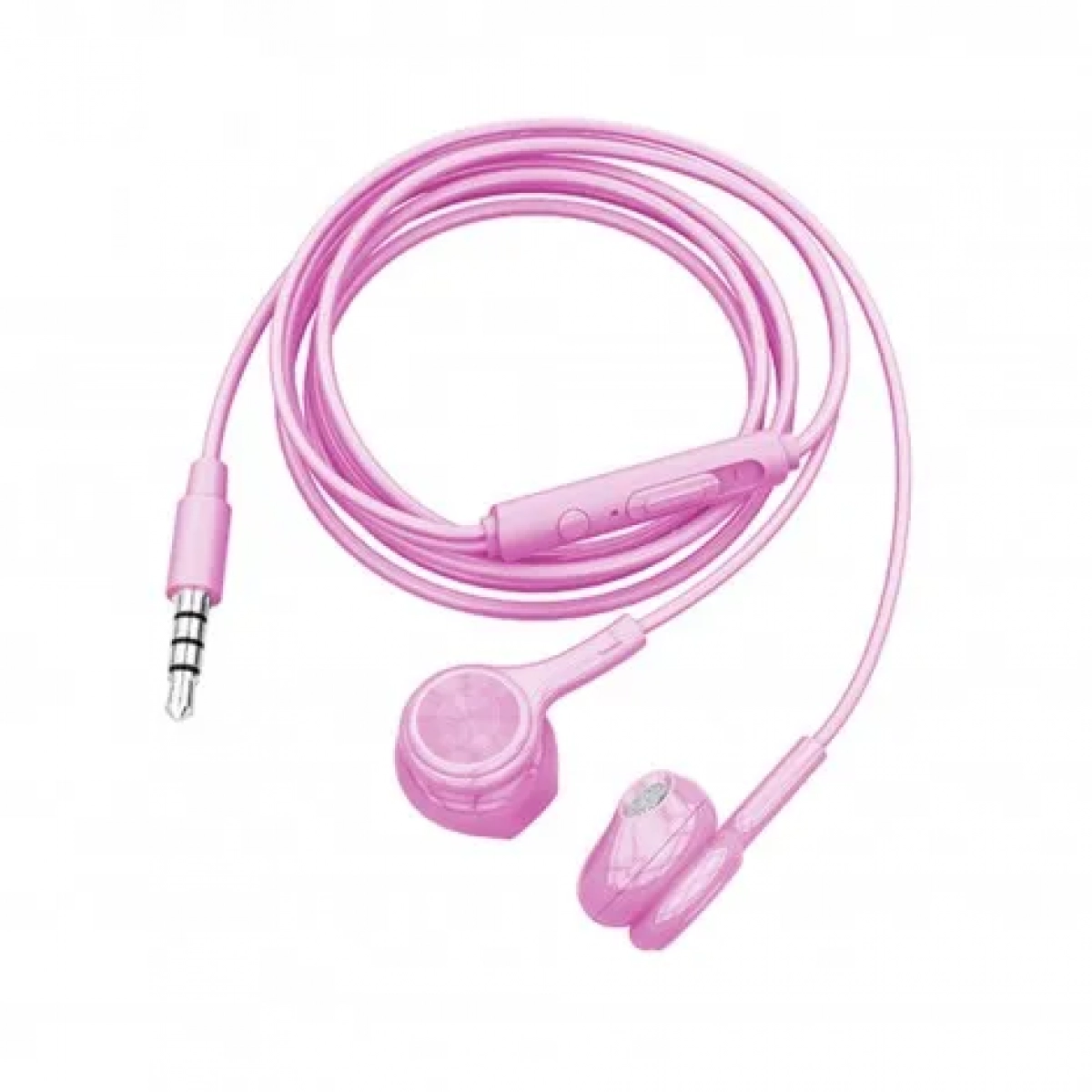Moxom MX-EP15 Earbuds Handsfree με Βύσμα 3.5mm Ροζ a