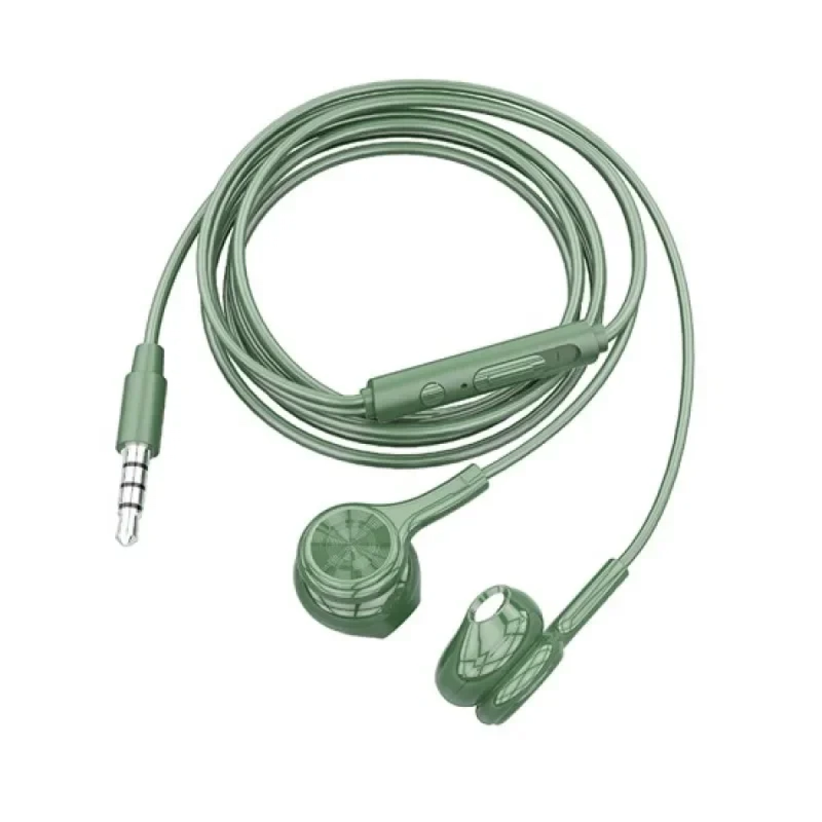 Moxom MX-EP15 Earbuds Handsfree με Βύσμα 3.5mm Πράσινο