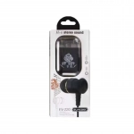 EV-220 In-ear Handsfree με Βύσμα 3.5mm Μαύρο