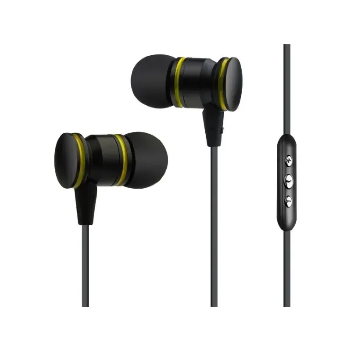EV-220 In-ear Handsfree με Βύσμα 3.5mm Μαύρο