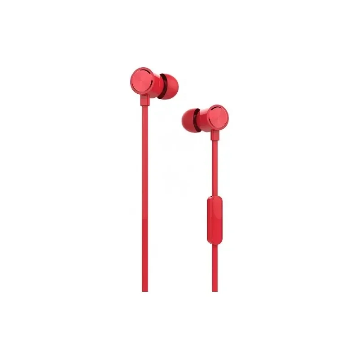 EV-220 In-ear Handsfree με Βύσμα 3.5mm Κόκκινο