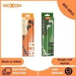 Moxom MX-EP17 In-ear Handsfree με Βύσμα 3.5mm Μαύρο