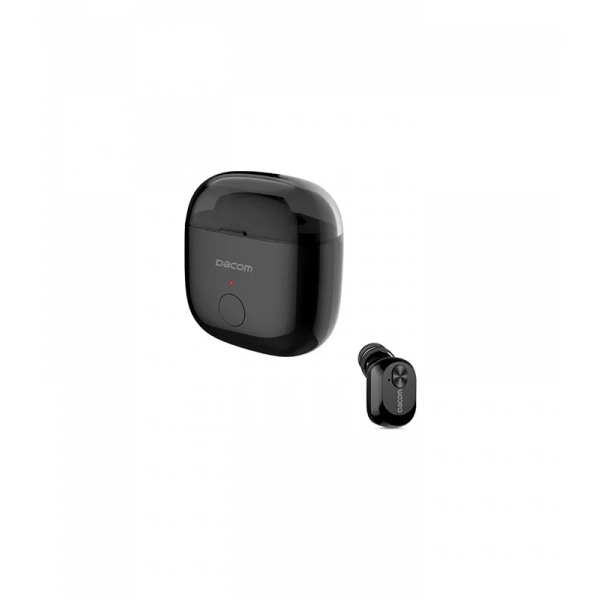 Dacom K6P In-ear Bluetooth Handsfree Ακουστικό με Θήκη Φόρτισης Μαύρο