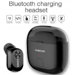 Dacom K6P In-ear Bluetooth Handsfree Ακουστικό με Θήκη Φόρτισης Μαύρο