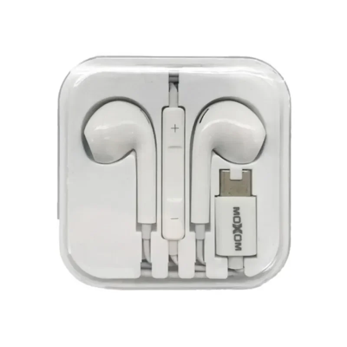 Moxom MX-EP52 Earbuds Handsfree Λευκό