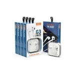 Moxom MX-EP52 Earbuds Handsfree Λευκό