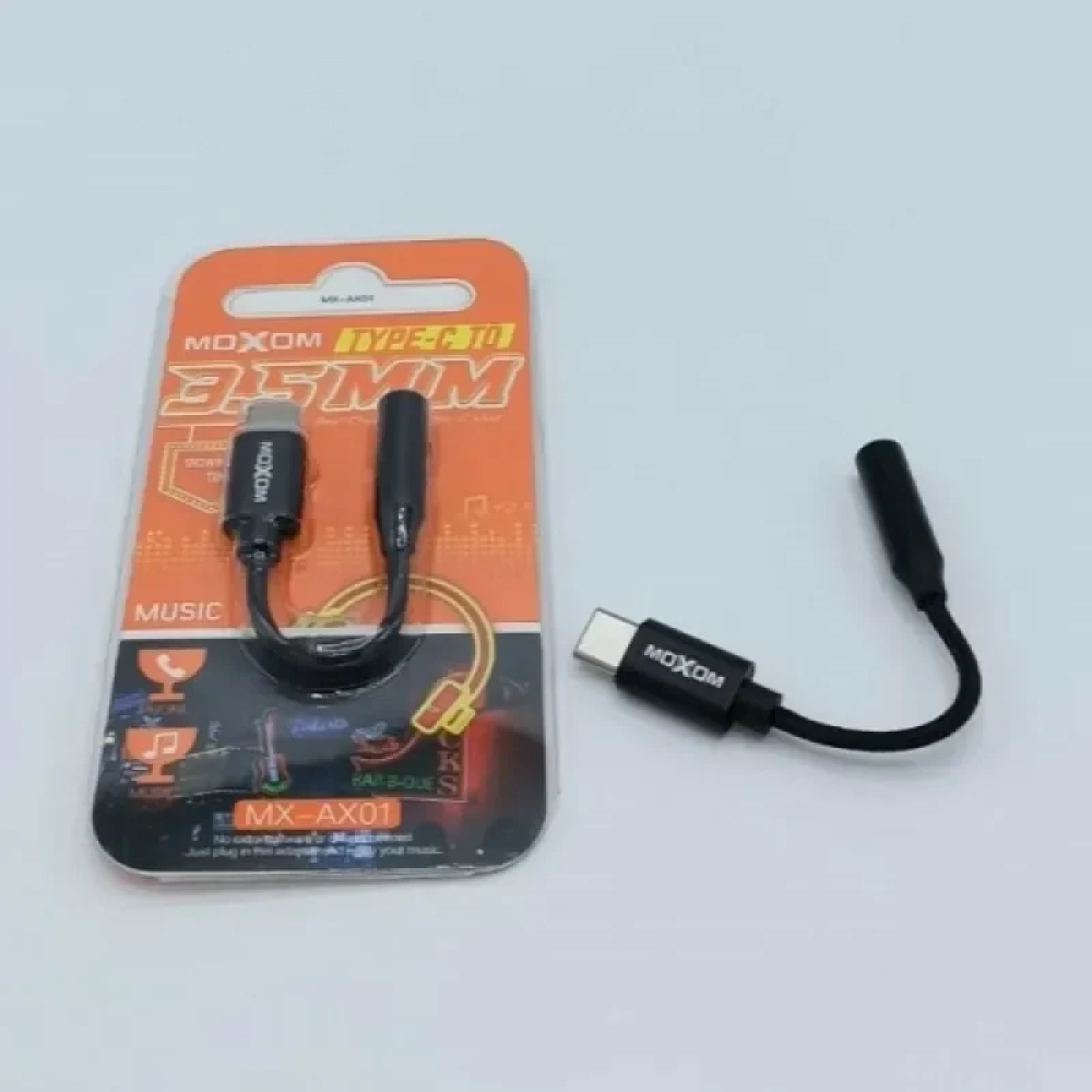 Moxom Μετατροπέας USB-C male σε 3.5mm female (MX-AX01)