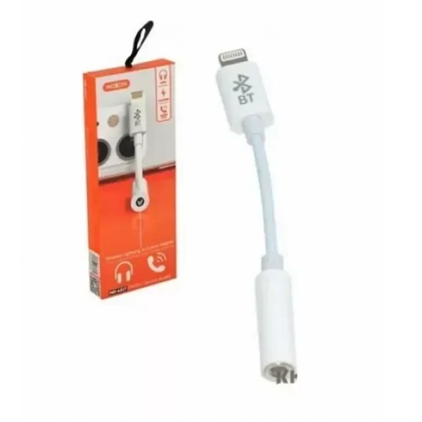MOXOM MX-AX17 WIRELESS LIGHTNING CABLE ADAPTER TO 3.5 JACK
