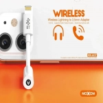 MOXOM MX-AX17 WIRELESS LIGHTNING CABLE ADAPTER TO 3.5 JACK