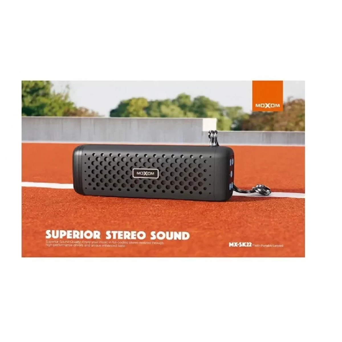 MOXOM SUPERIOR STEREO SOUND SPEAKER MX-SK22