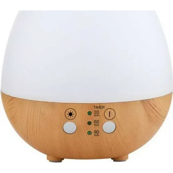 Led Συσκευή Αρωματοθεραπείας Υπερήχων Humidifier Λευκή AJ-221