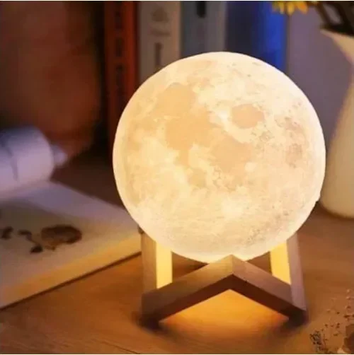 Well Φωτιστικό Led Moonlight Διακοσμητικό Φωτιστικό Με Φωτισμό Rgb Μοοn Light Led Σε Λευκό Χρώμα