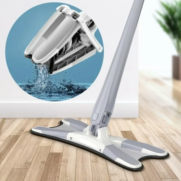 Aurora Παρκετέζα Περιστρεφόμενη / με Μικροΐνες Twist Mop