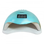 Sun 5-Επαγγελματικό φουρνάκι νυχιών UV LED 48W ΜΠΛΕ ΜΕΤΑΛΙΚΟ