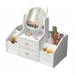 Θήκη οργάνωσης καλλυντικών με καθρέφτη Makeup Organizer With Mirror  40x20x14