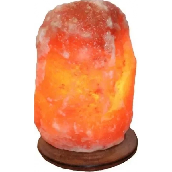 Himalaya Salt Dreams salt lamp Rock 23 cm wood 5 kg orangeNon-replaceable LED