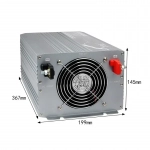 Inverter καθαρού Ημιτόνου 12V-220VAC 5000W TBE T12P5000-2 - Image 2