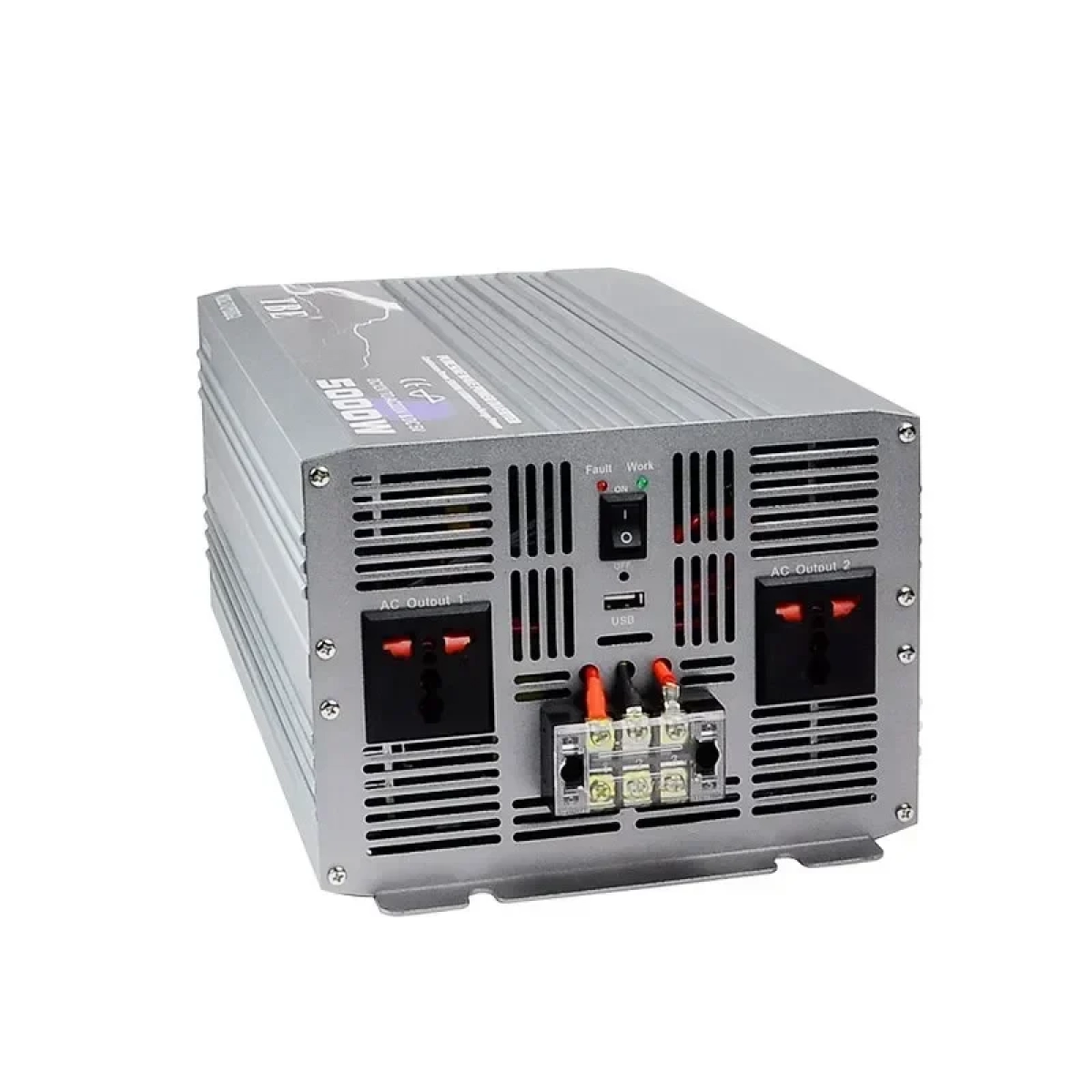 Inverter καθαρού Ημιτόνου 12V-220VAC 5000W TBE T12P5000-2 - Image 3
