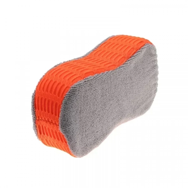 Wash sponge Σούπερ Απορροφητικό σφουγγάρι καθαρισμού αυτοκινήτου πορτοκαλί/γκρι