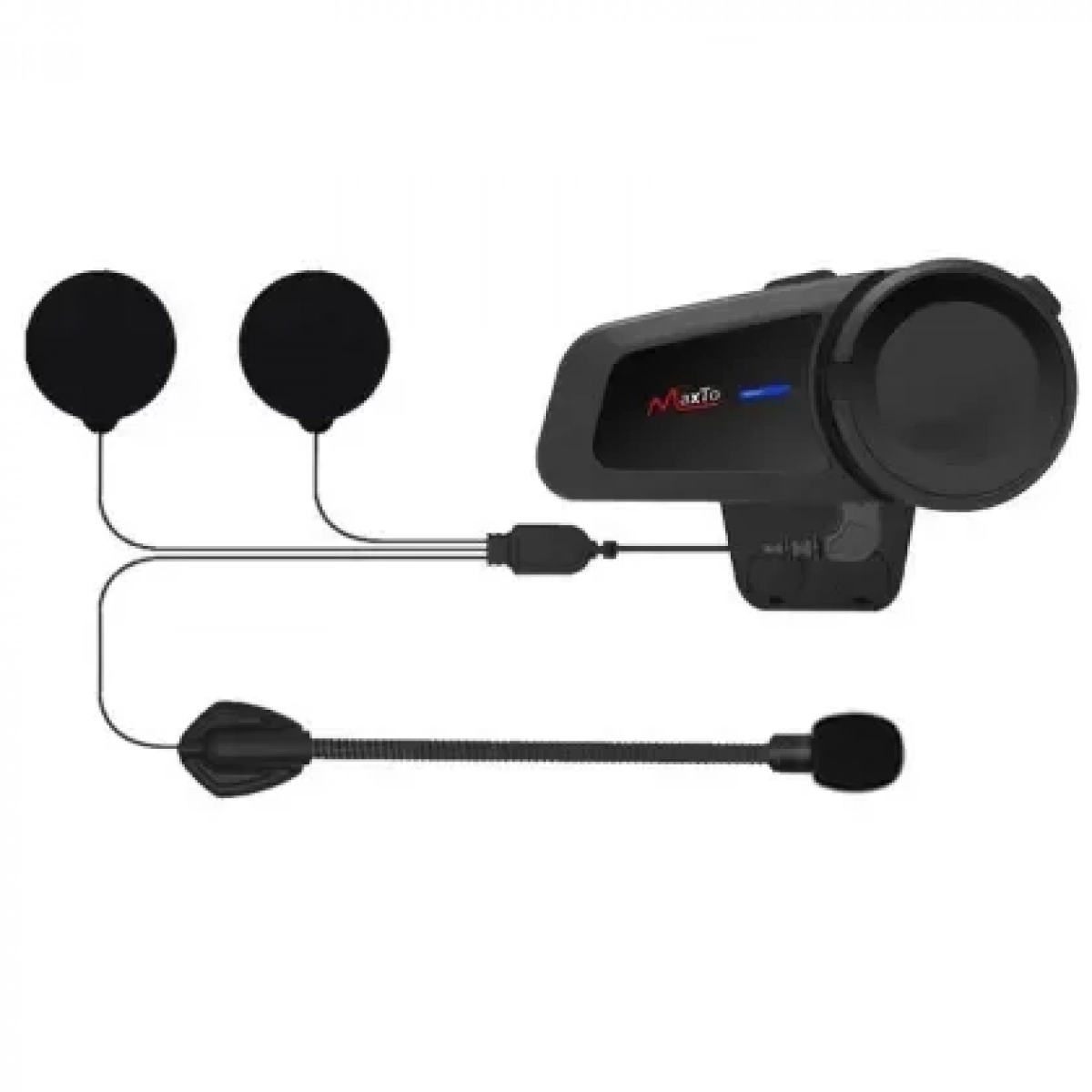 Maxto M2 Intercom Σύστημα ενδοεπικοινωνίας Bluetooth/FM Radio Για κράνος - Image 3