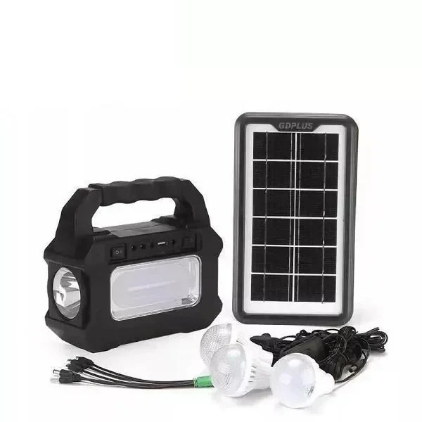 Ηλιακό φως και Powerbank με λαμπτήρα LED 3 τμχ Φωτισμός έκτακτης ανάγκης και φόρτισης εξωτερικού χώρου GD-8080