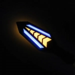 A LED ΦΛΑΣ ΜΟΤΟΣΥΚΛΕΤΑΣ UNIVERSAL SYMP TWIN BRO SY-246 RUNNING YELLOW/RED/BLUE