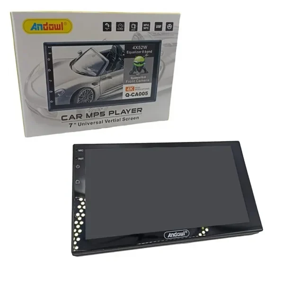 Andowl Q-CA005 Ηχοσύστημα Αυτοκινήτου (Bluetooth/USB/GPS) με Οθόνη Αφής 7″