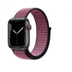 Ανταλλακτικό λουράκι QuickFit Nylon για Apple Watch (42/44/45mm) True Berry