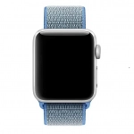 Ανταλλακτικό λουράκι Velcro Nylon για Apple Watch Γαλάζιο (42/44/45mm)