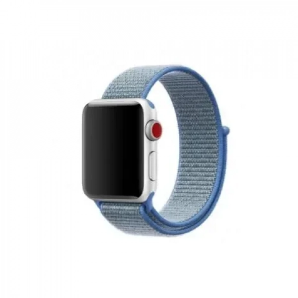 Ανταλλακτικό λουράκι Velcro Nylon για Apple Watch Γαλάζιο (42/44/45mm)