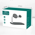Ασύρματος Φορτιστής (Qi Pad) 15W Power Delivery / Quick Charge 3.0 Μαύρος (OJD-85)